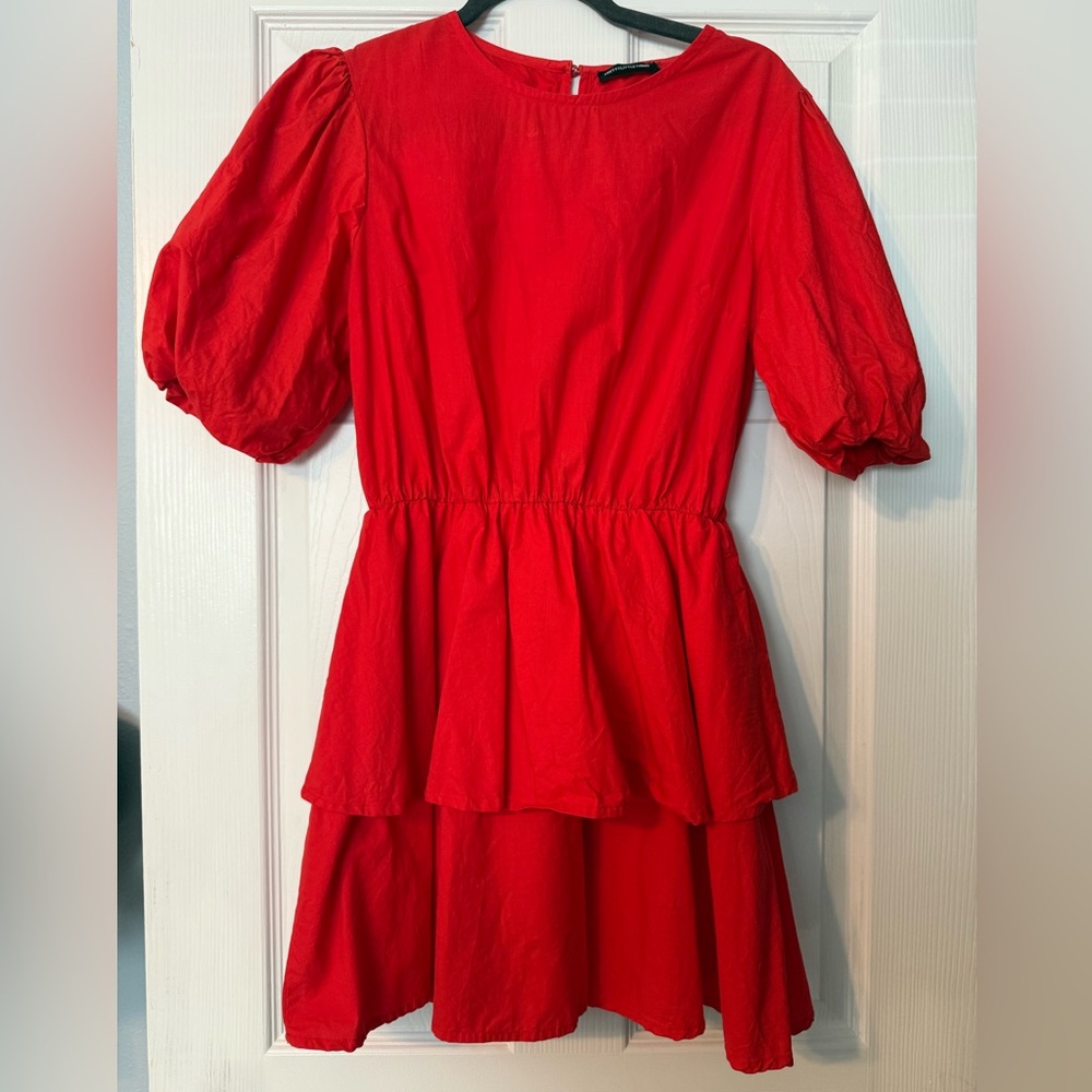 PrettyLittleThing Vibrant Red Dress